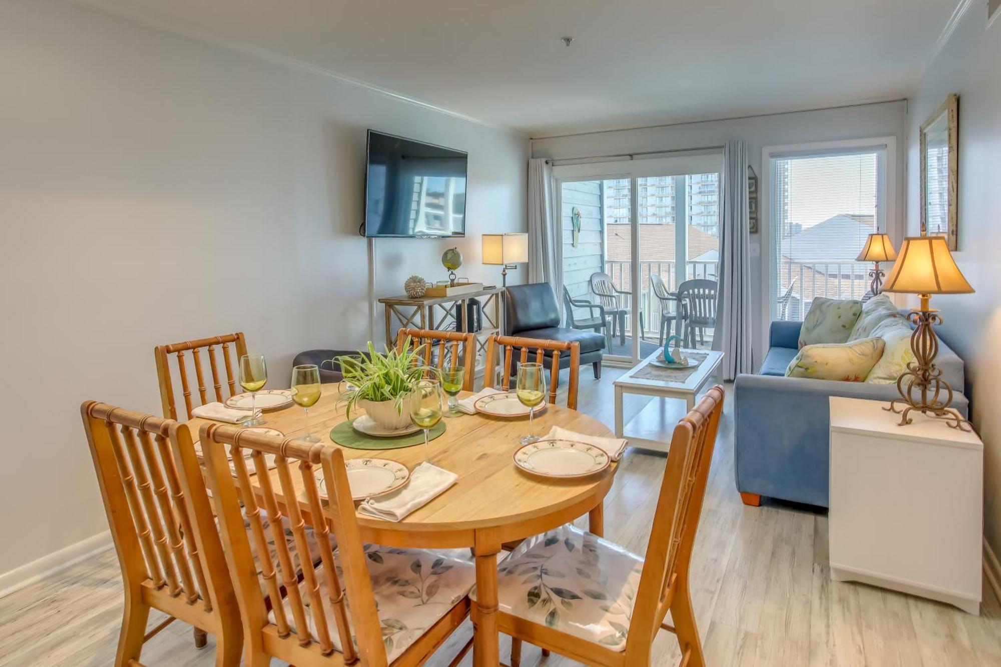 Myrtle Beach Condo - Steps To Ocean And Apache Pier! Luaran gambar