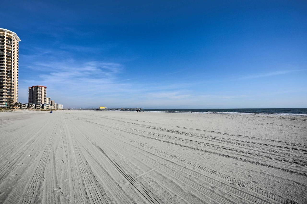 Myrtle Beach Condo - Steps To Ocean And Apache Pier! Luaran gambar